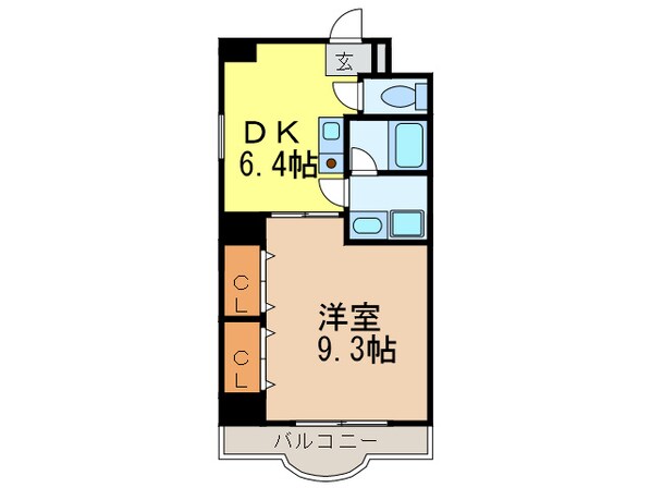 バニスタ－王山の物件間取画像